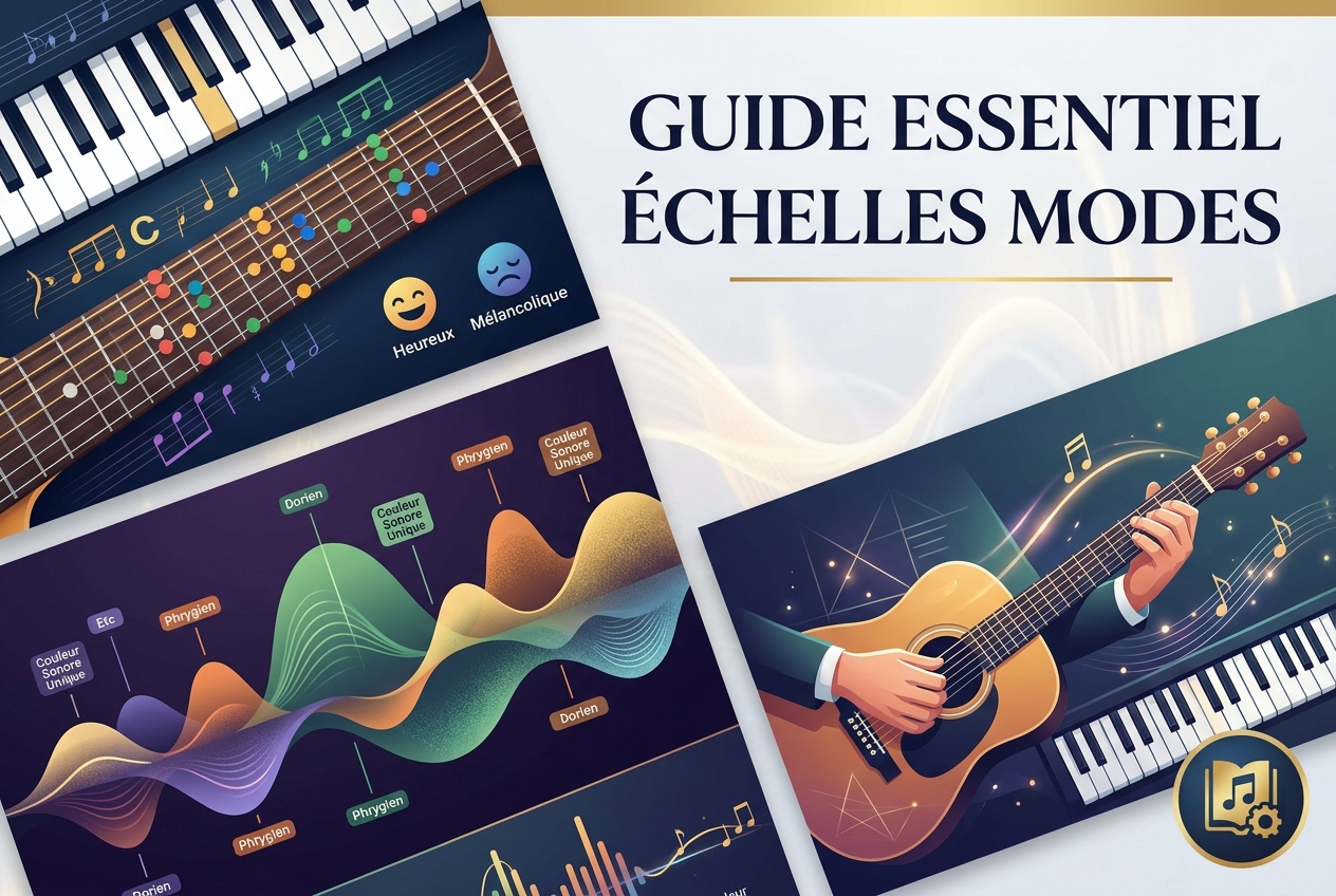 Gammes et Modes Musicaux Essentiels avec leurs Sons Uniques