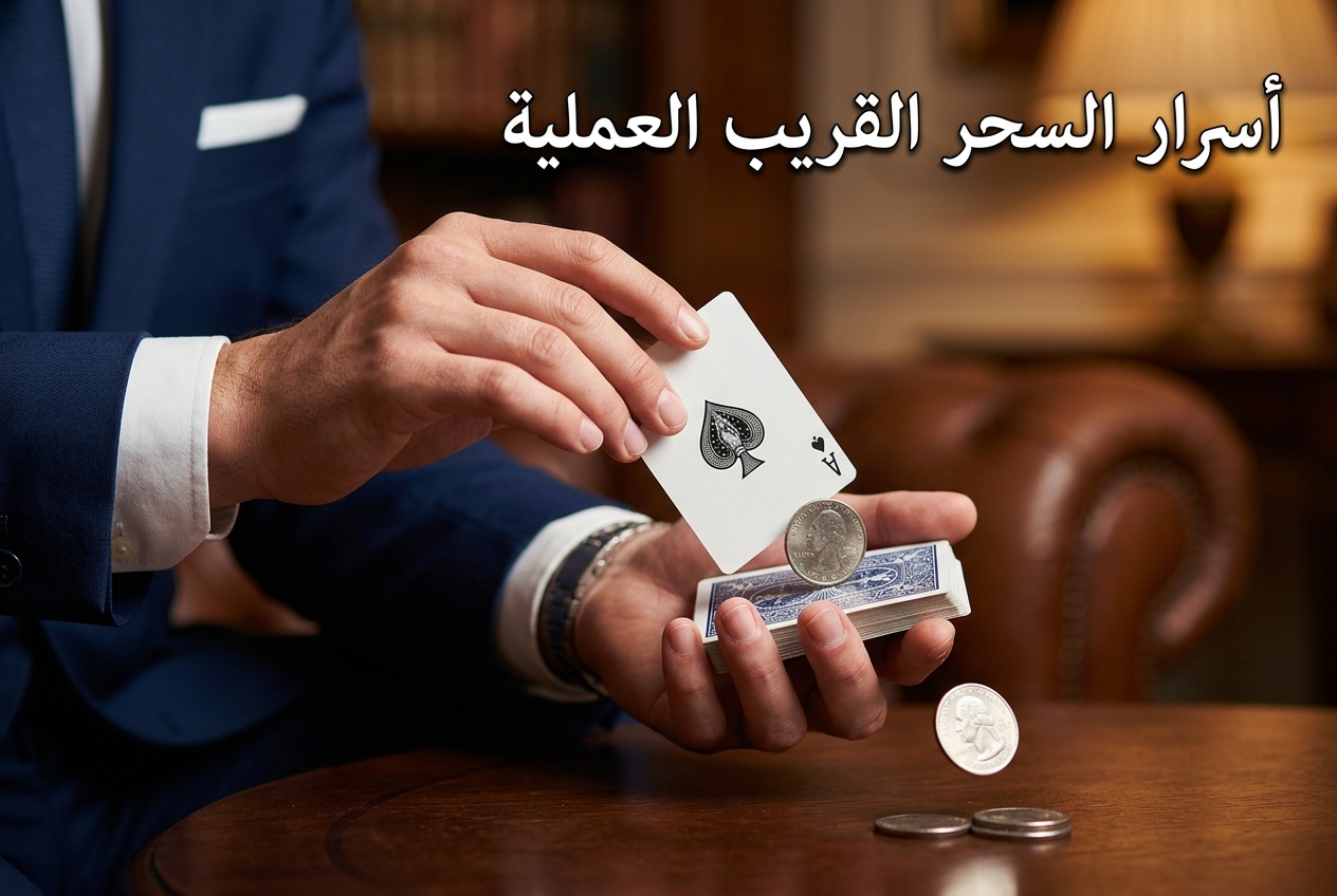 تقنيات عملية أساسية لخدع السحر القريب