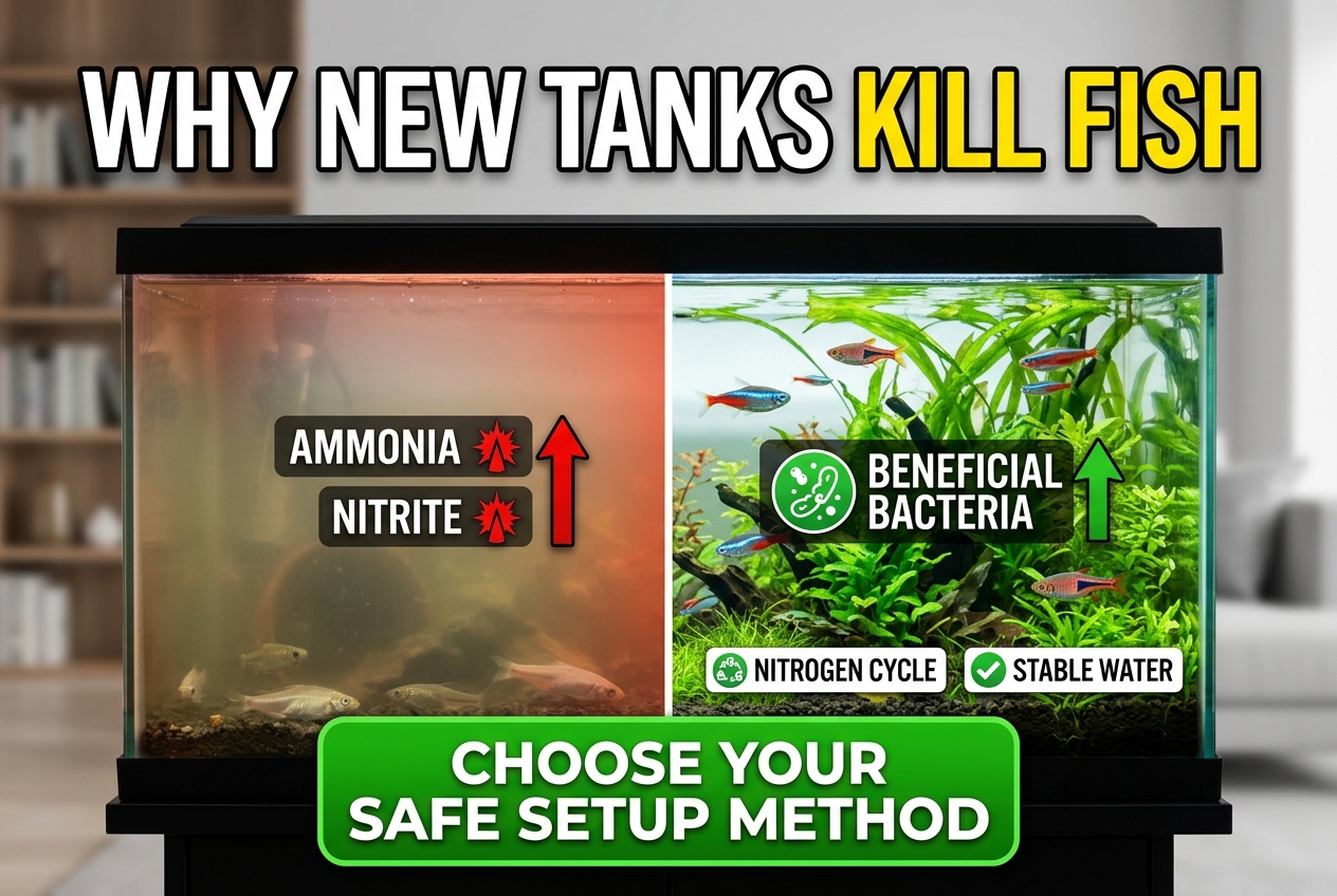 Why New Fish Tanks Kill Fish in the First Weeks