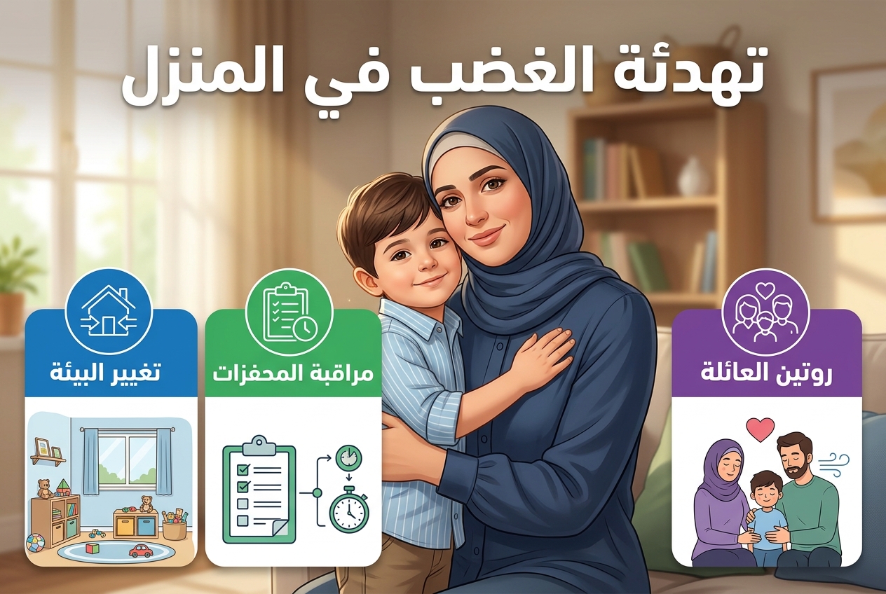 عندما تحدث نوبة غضب، ما الذي يساعد فعلاً؟