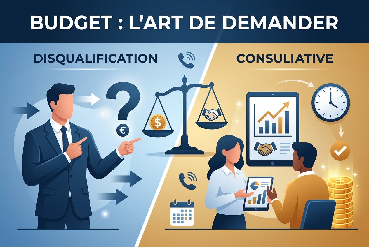Techniques d'appel de vente qui incitent les prospects à parler argent