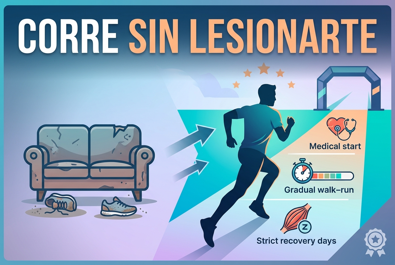 Salir del sofá no debería llevarte a terapia física