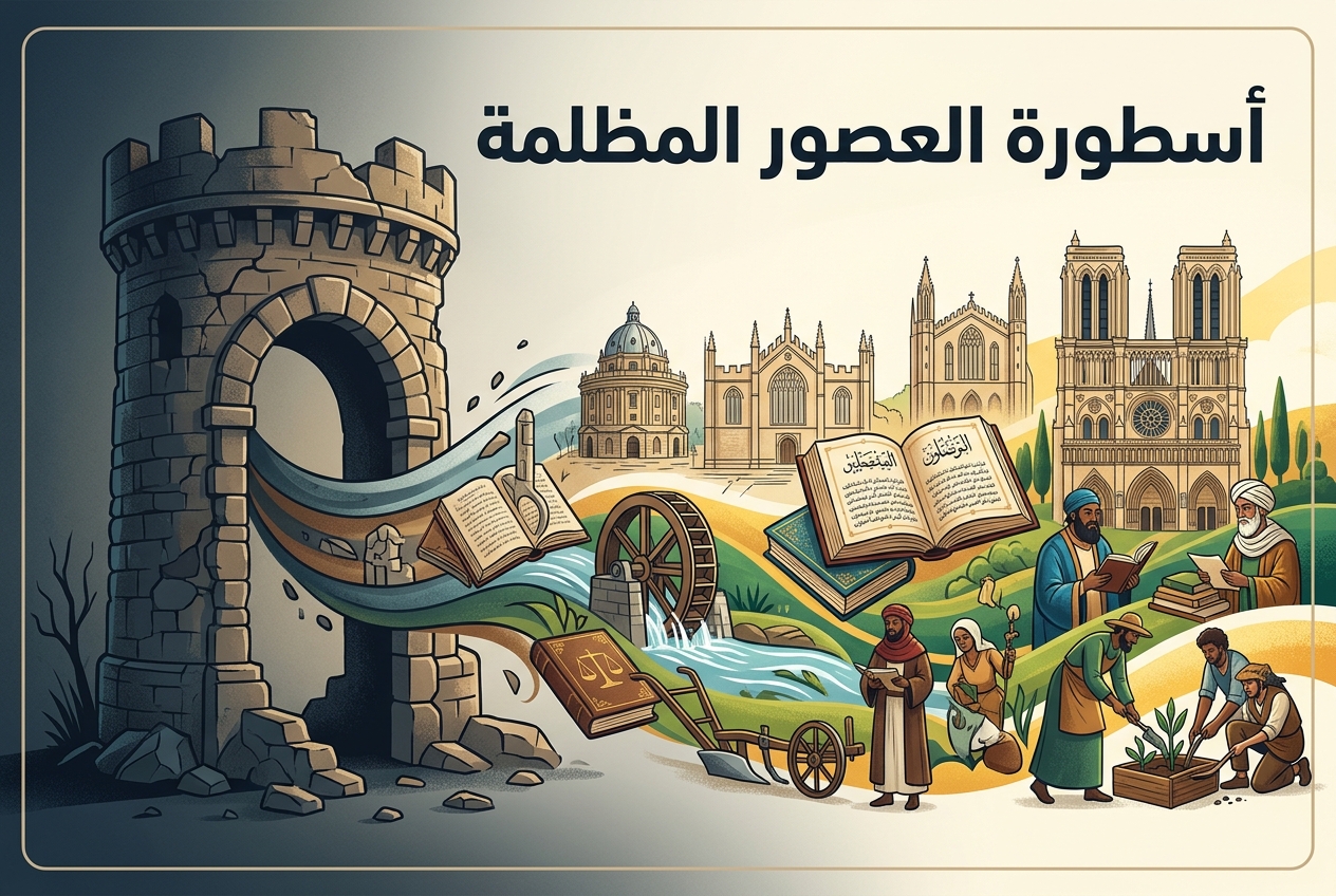 العصور المظلمة لم تحدث أبدًا