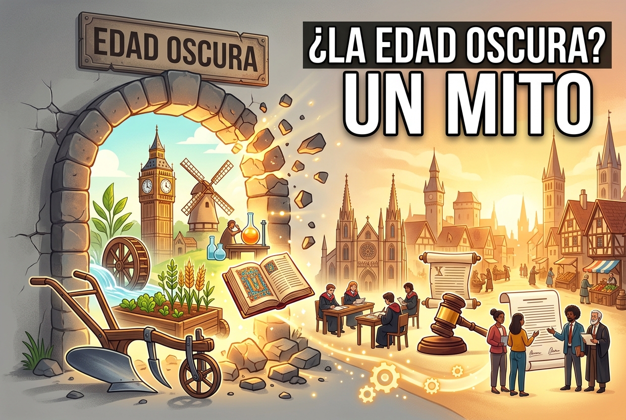 La Edad Oscura Nunca Ocurrió