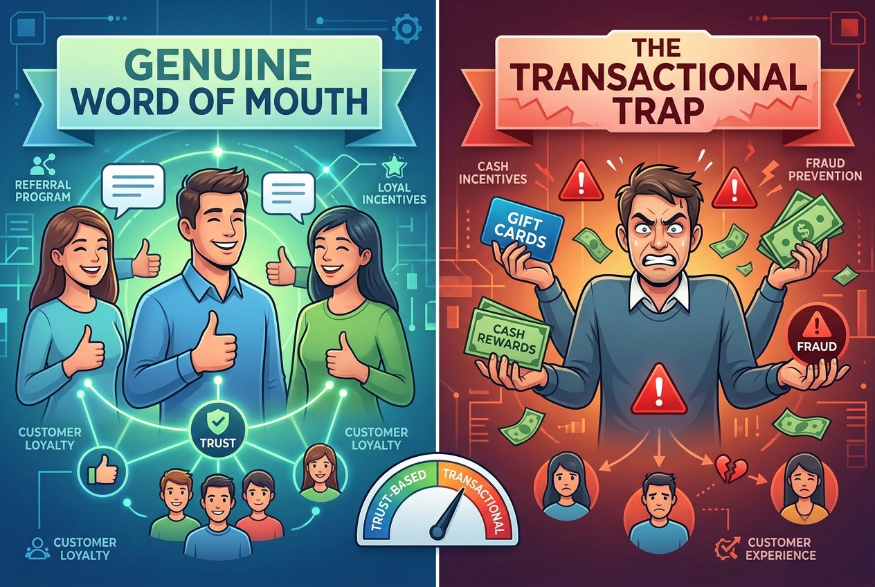 Paying for Referrals Can Quietly Poison Them