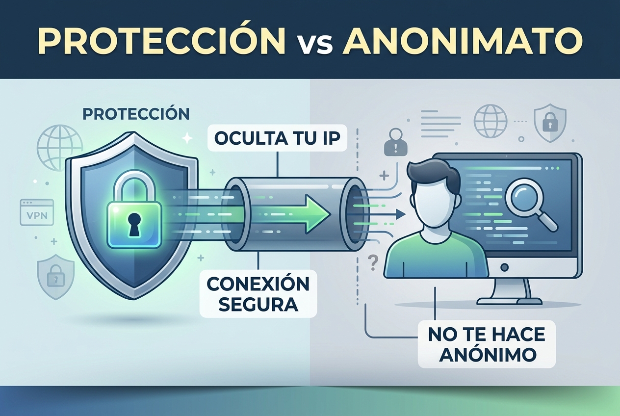 Lo que una VPN realmente protege y lo que no