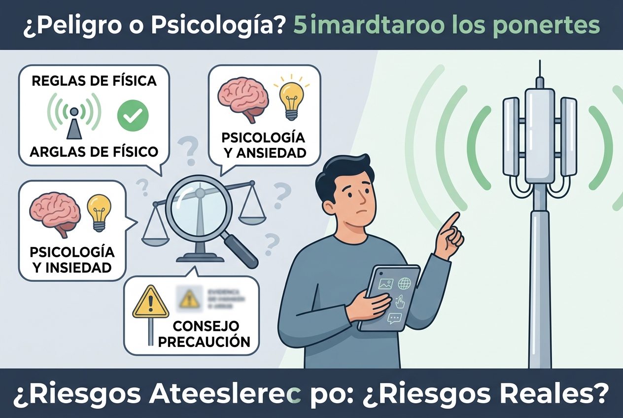¿Debería Alguien Preocuparse Realmente por las Torres 5G?