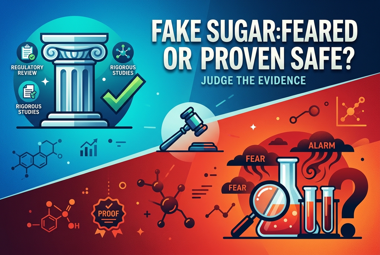 Fake Sugar Is Feared Everywhere and Convicted Nowhere