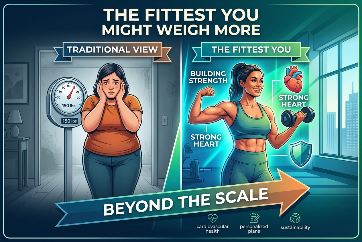 The Fittest Version of You Might Weigh More