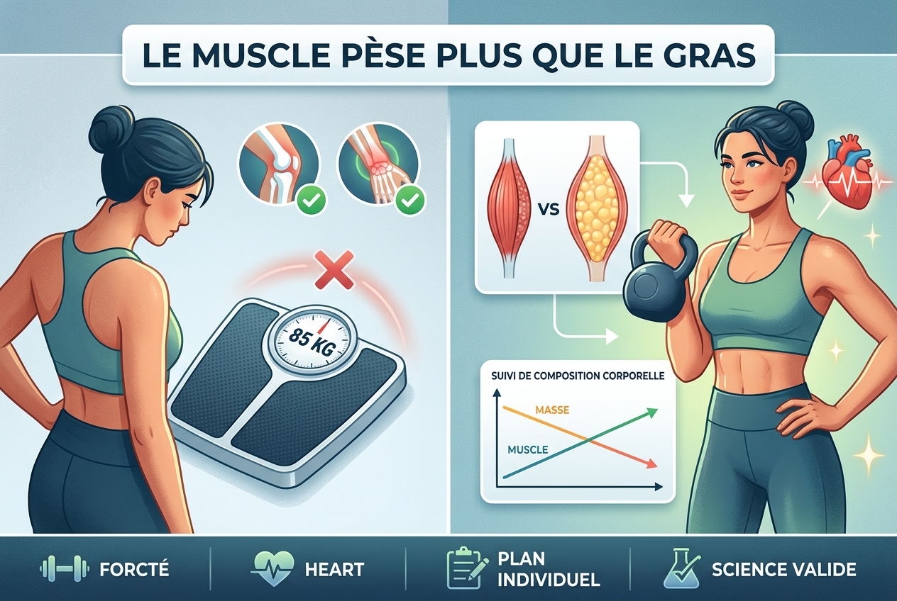 La version la plus en forme de vous-même pourrait peser plus