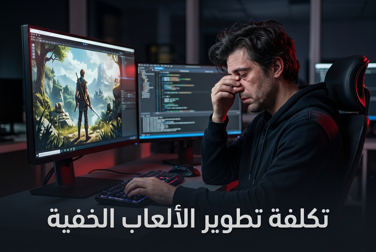 صناعة ألعاب الفيديو الرائعة تتطلب عملاً قاسياً لا يلين