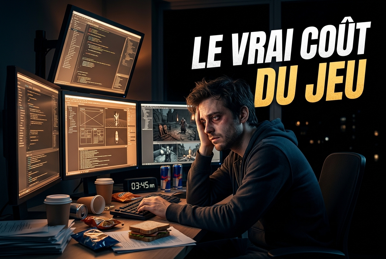 Créer des jeux vidéo exceptionnels exige un travail brutal et incessant