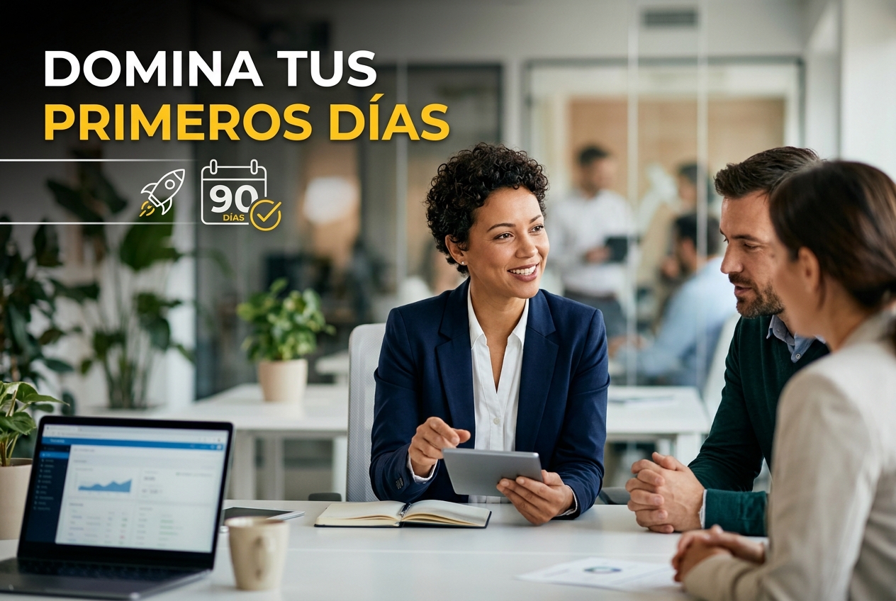 Tus primeros 90 días deciden si un nuevo trabajo funciona