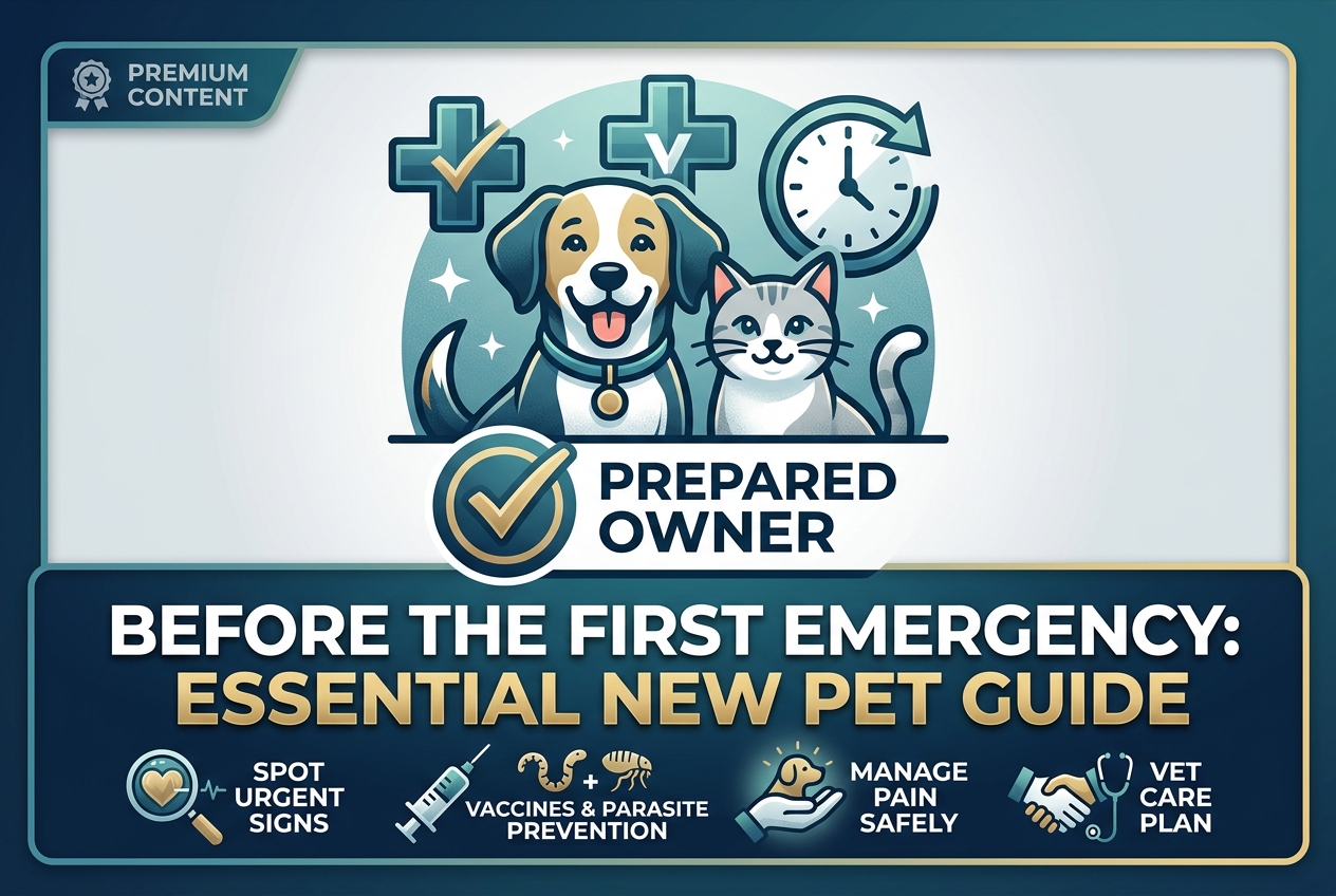 What Every New Pet Owner Should Know Before the First Emergency