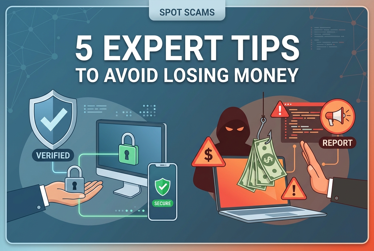 Spot Scams: Five Expert Tips to Avoid Losing Money