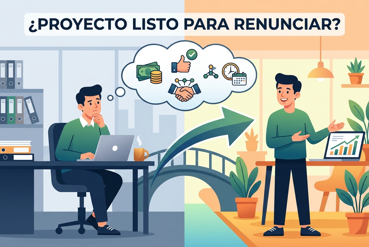 ¿Cuándo Está Listo el Proyecto Paralelo para que Renuncies?