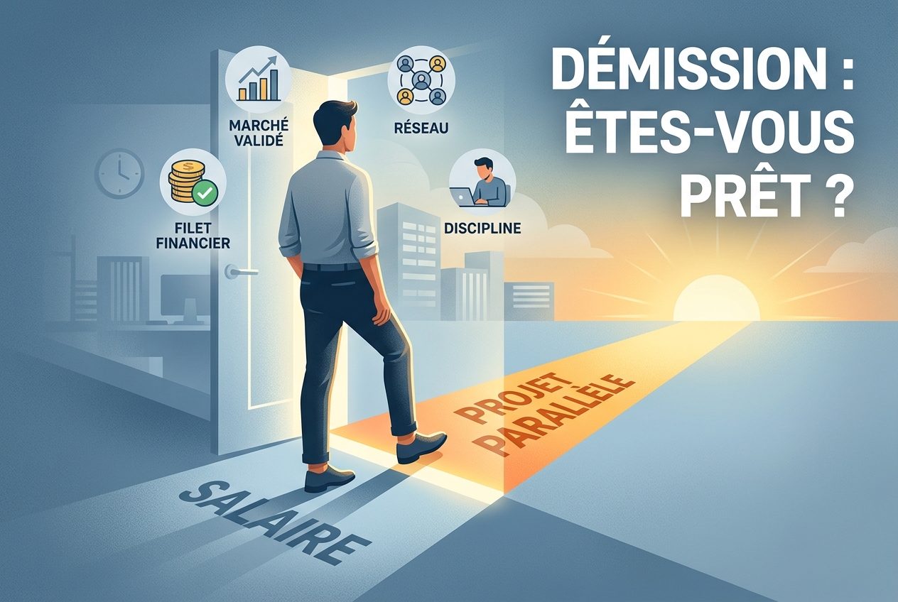 Quand le projet parallèle est-il prêt pour votre démission ?