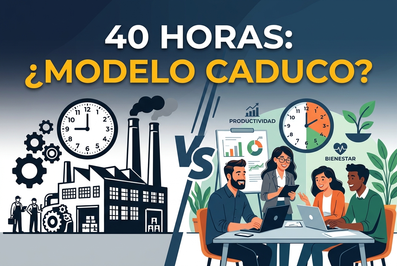 ¿Es la semana laboral de 40 horas un vestigio de la fábrica?