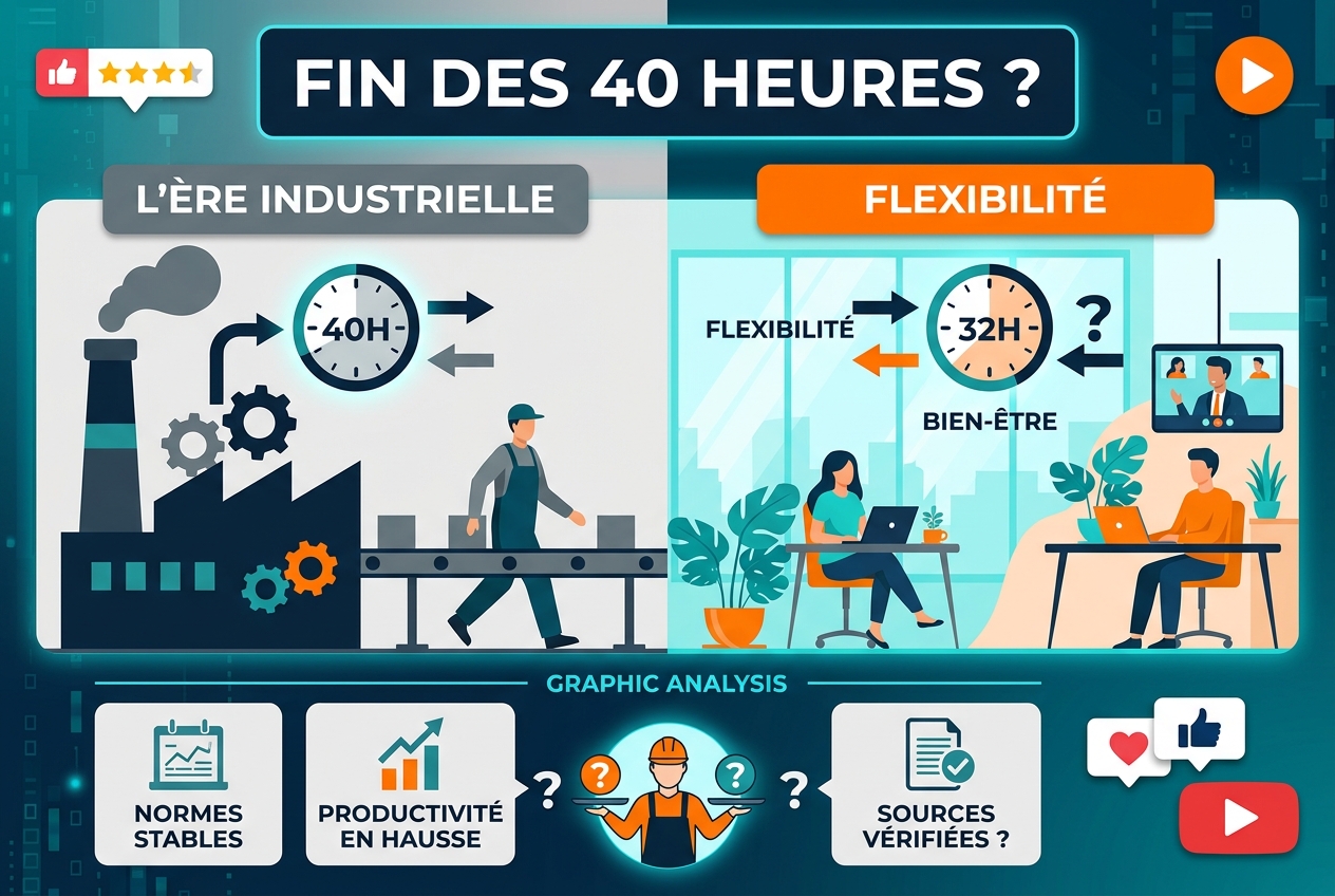 La semaine de travail de 40 heures est-elle un vestige de l'usine ?