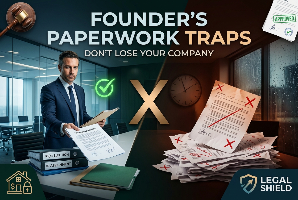 The Paperwork Mistakes That Cost Founders Their Companies