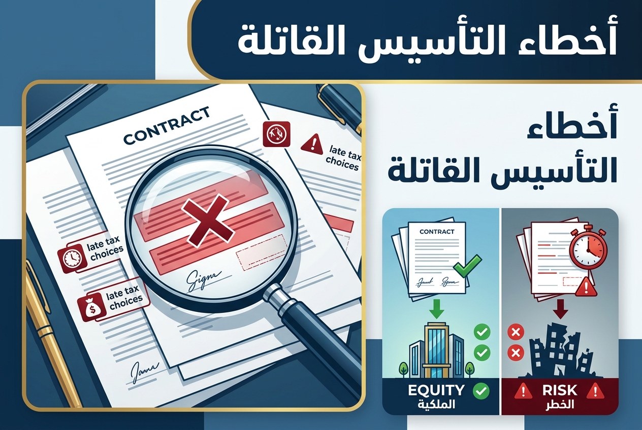 أخطاء الأوراق التي تكلف المؤسسين شركاتهم