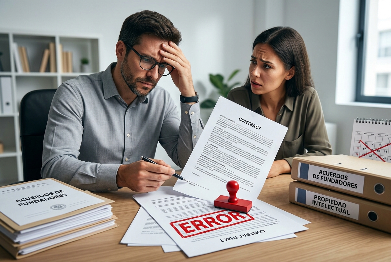Los errores de papeleo que le cuestan a los fundadores sus empresas
