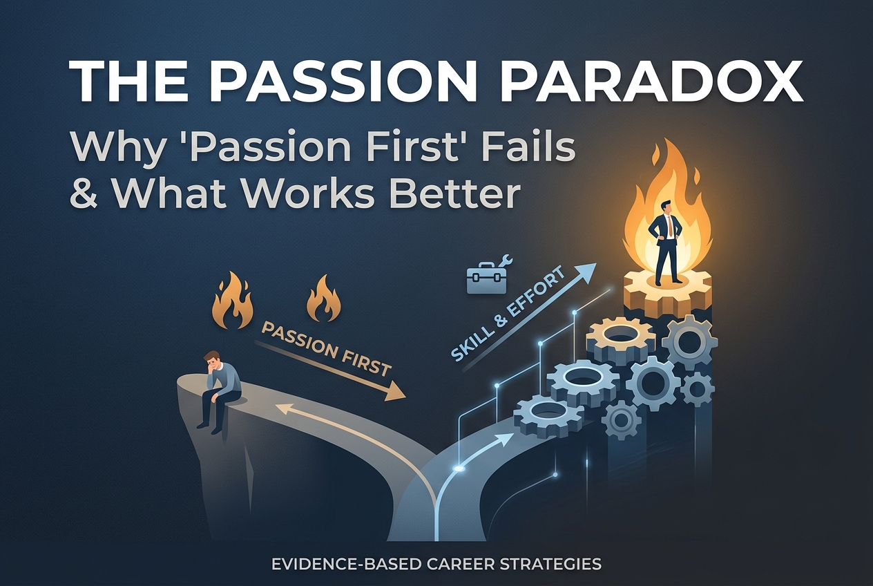 Why 'Follow Your Passion' Keeps Backfiring