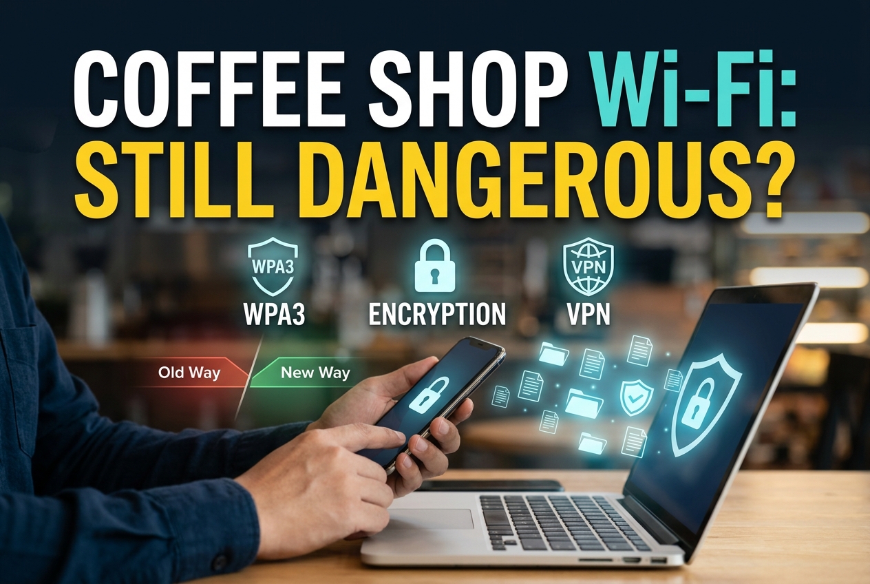Is Coffee Shop Wi-Fi Still Dangerous?