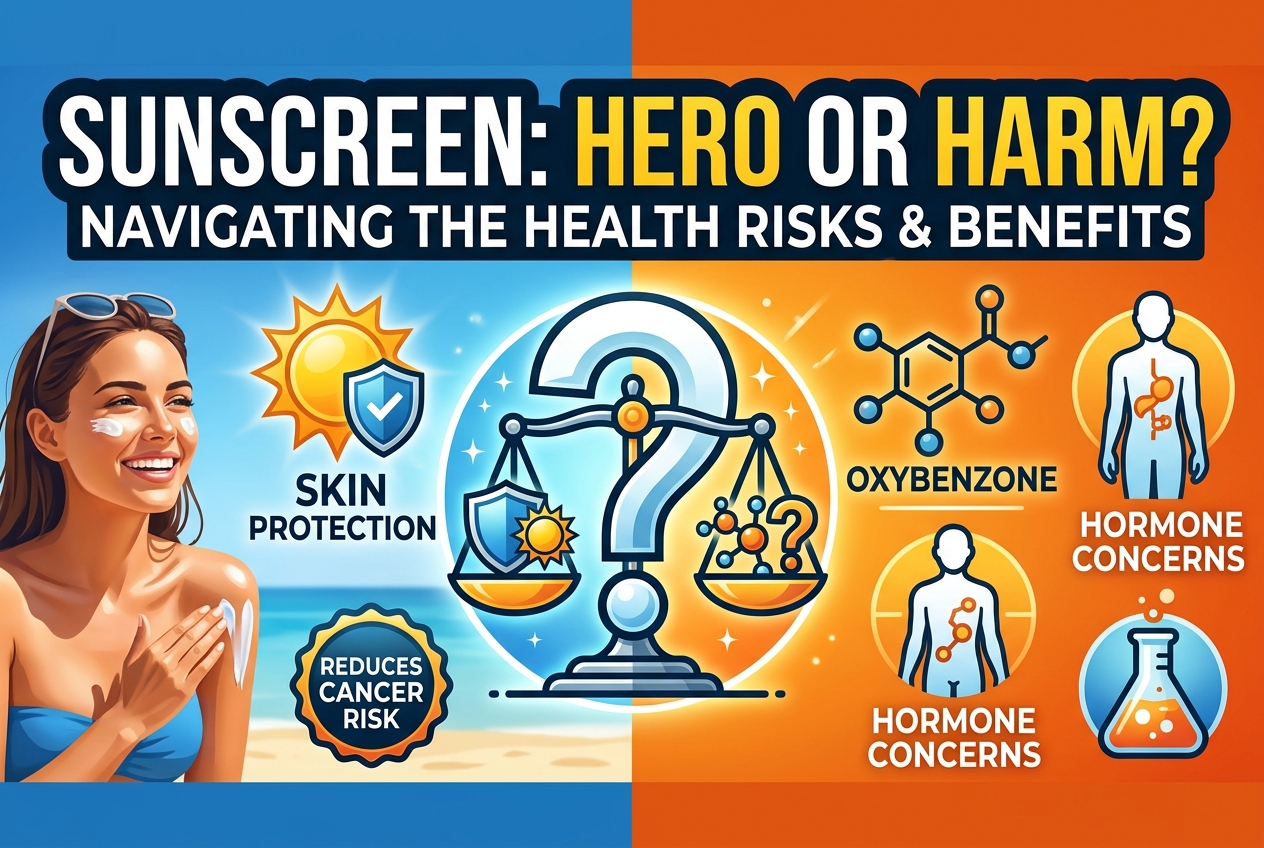 Can Your Sunscreen Protect You and Harm You at Once?