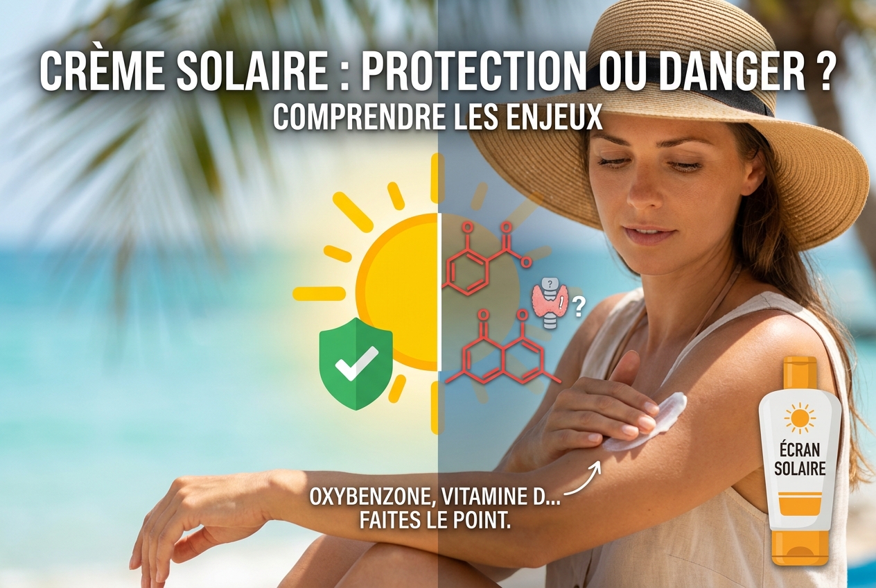 Votre écran solaire peut-il vous protéger et vous nuire en même temps ?