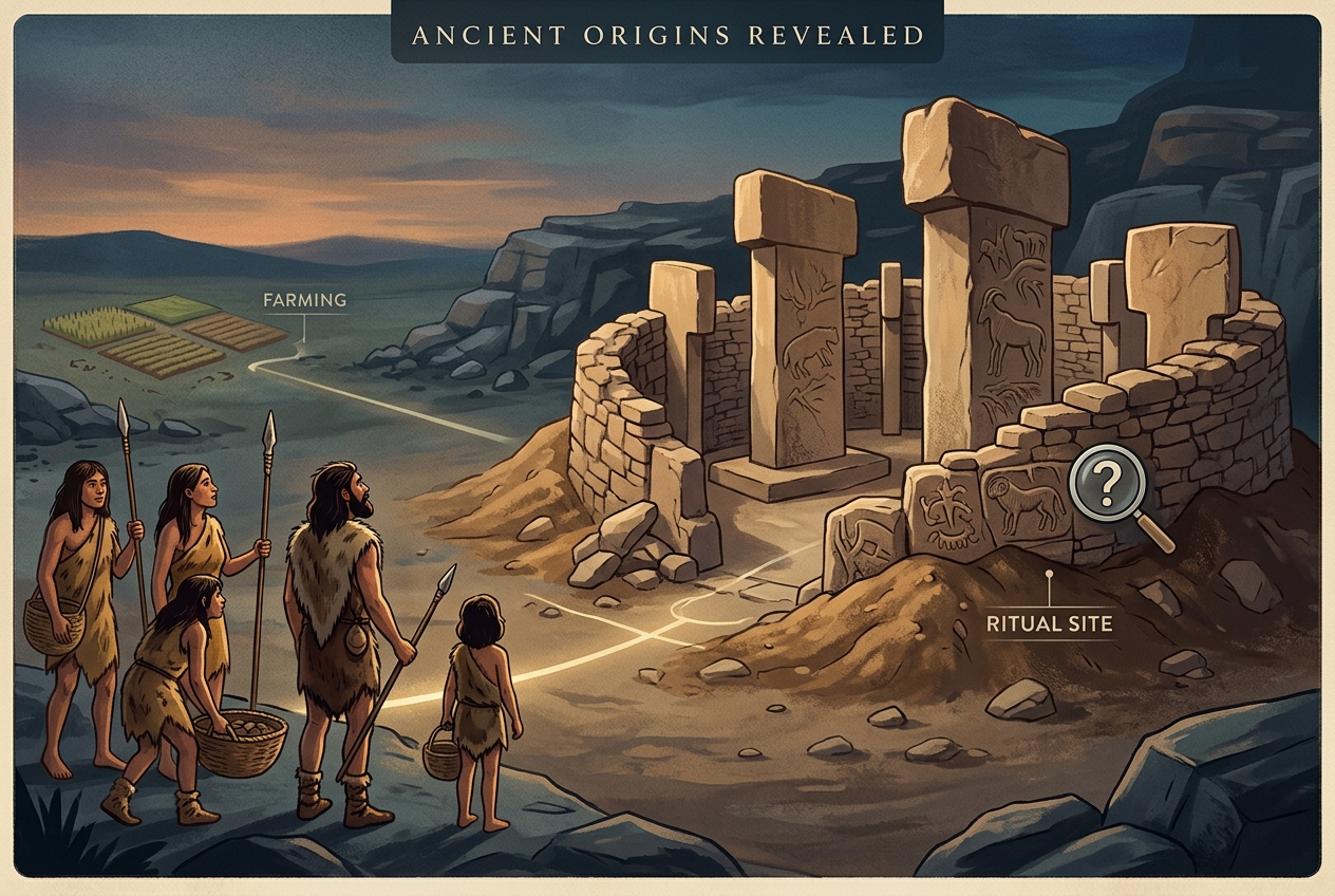 Stone Age Wanderers Built a Temple Before They Built Farms