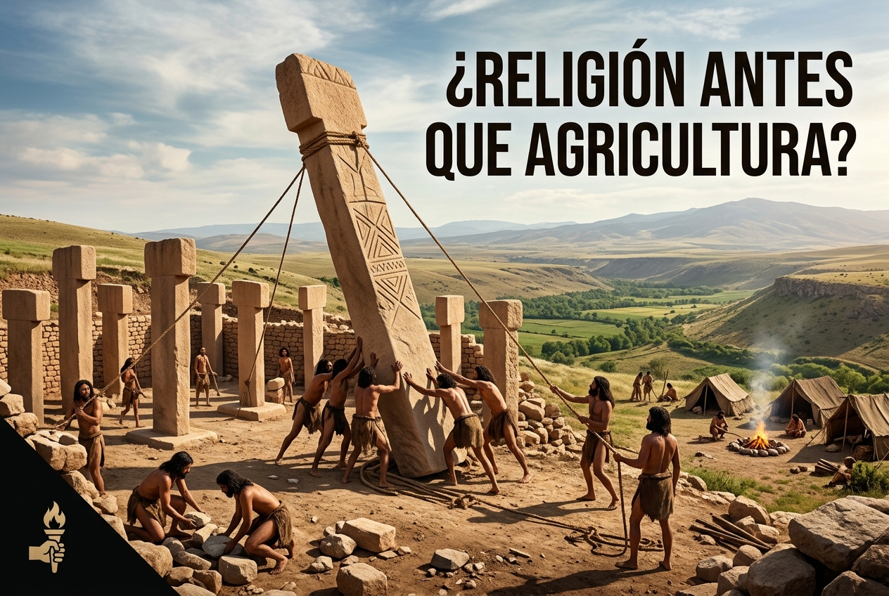 Los nómadas del Paleolítico construyeron un templo antes que la agricultura