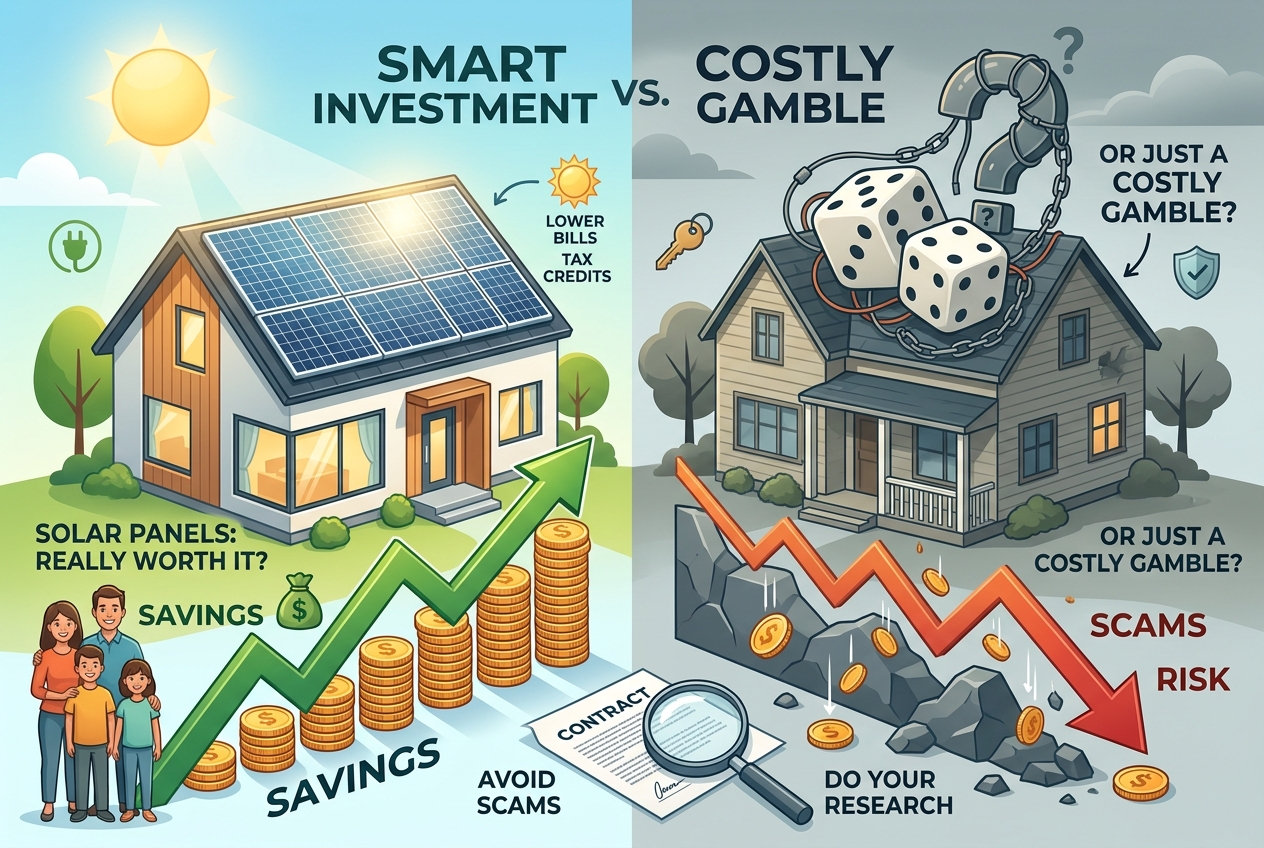 Are Solar Panels Really Worth It for Your Home or Just a Costly Gamble