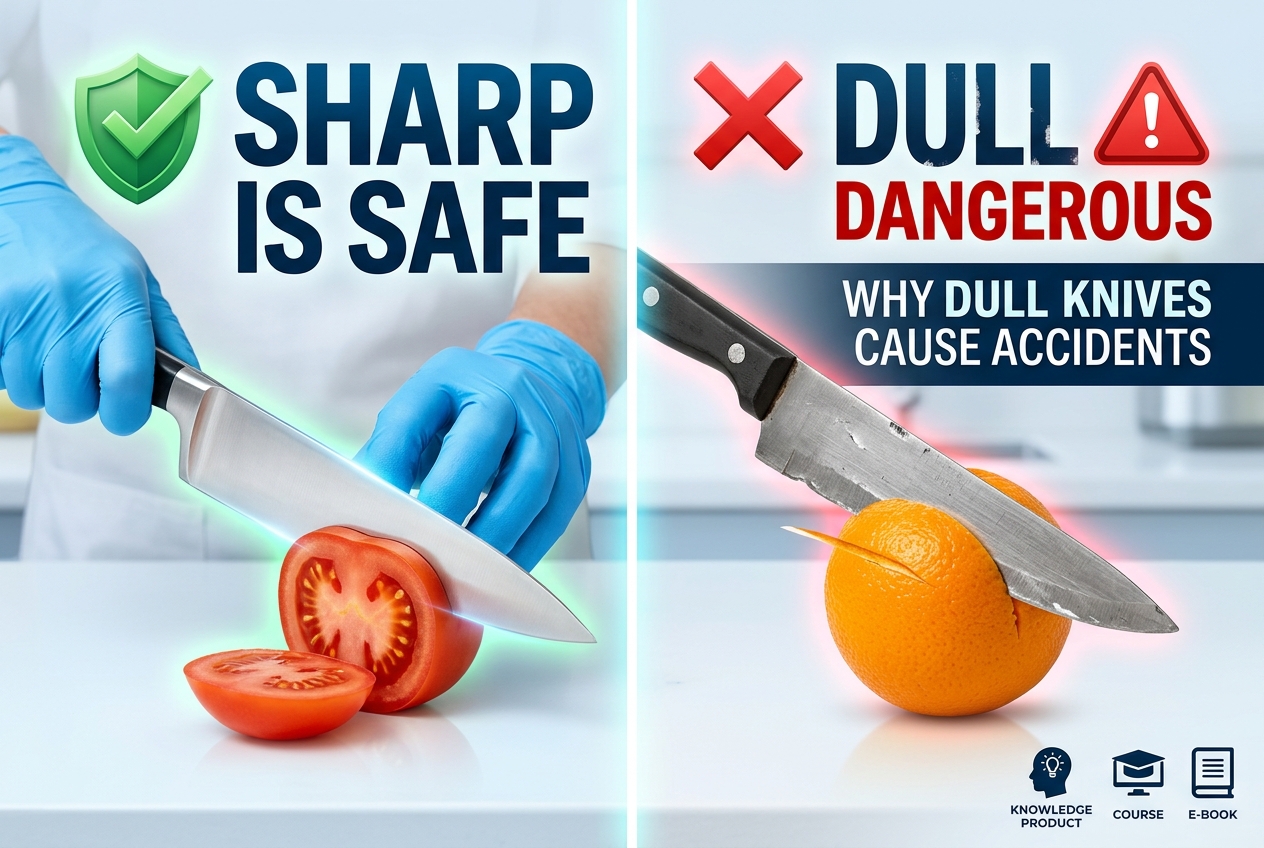 Stop Fearing the Sharp Knife. Fear the Dull One.
