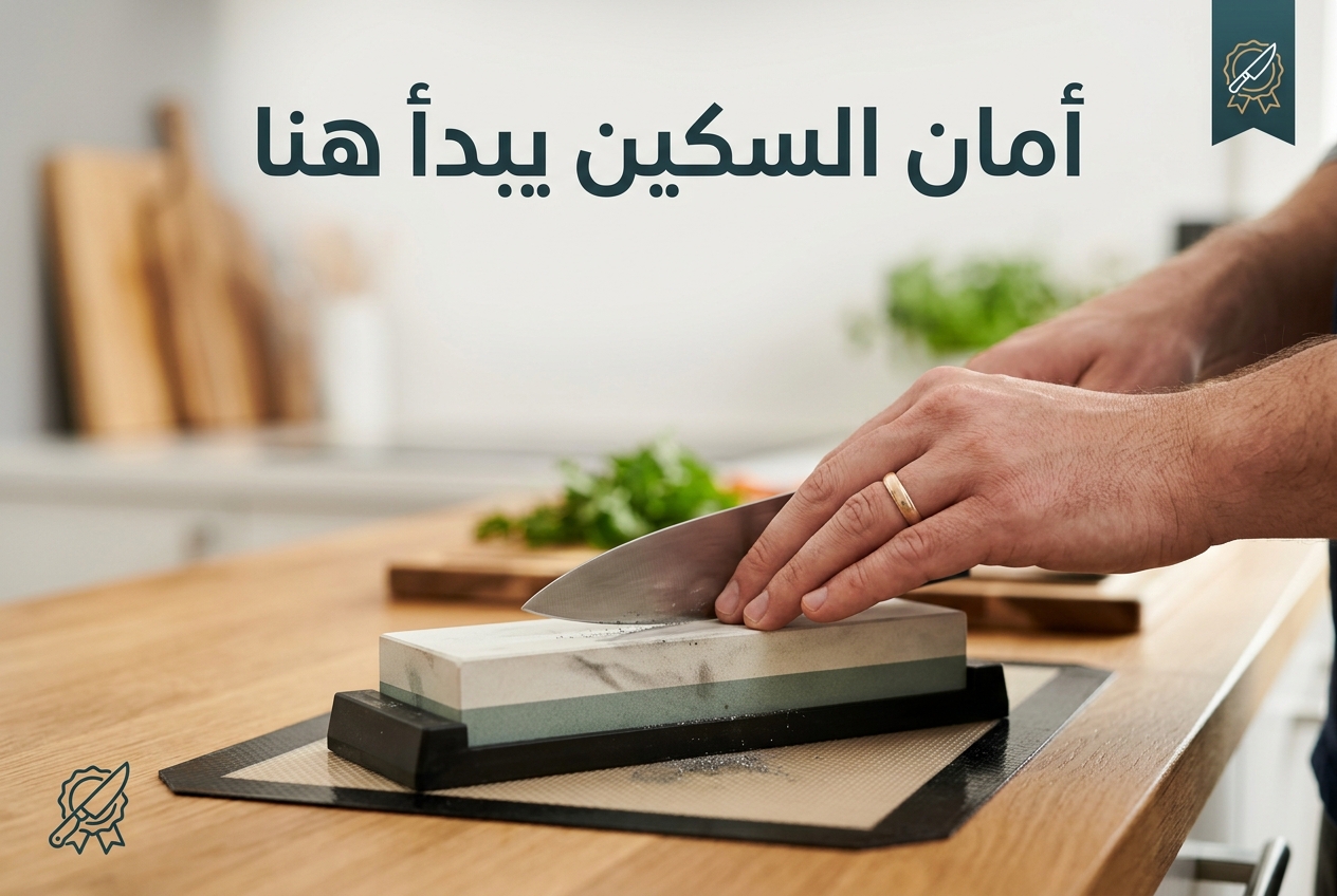 توقف عن الخوف من السكين الحاد. خف من السكين الباهت.