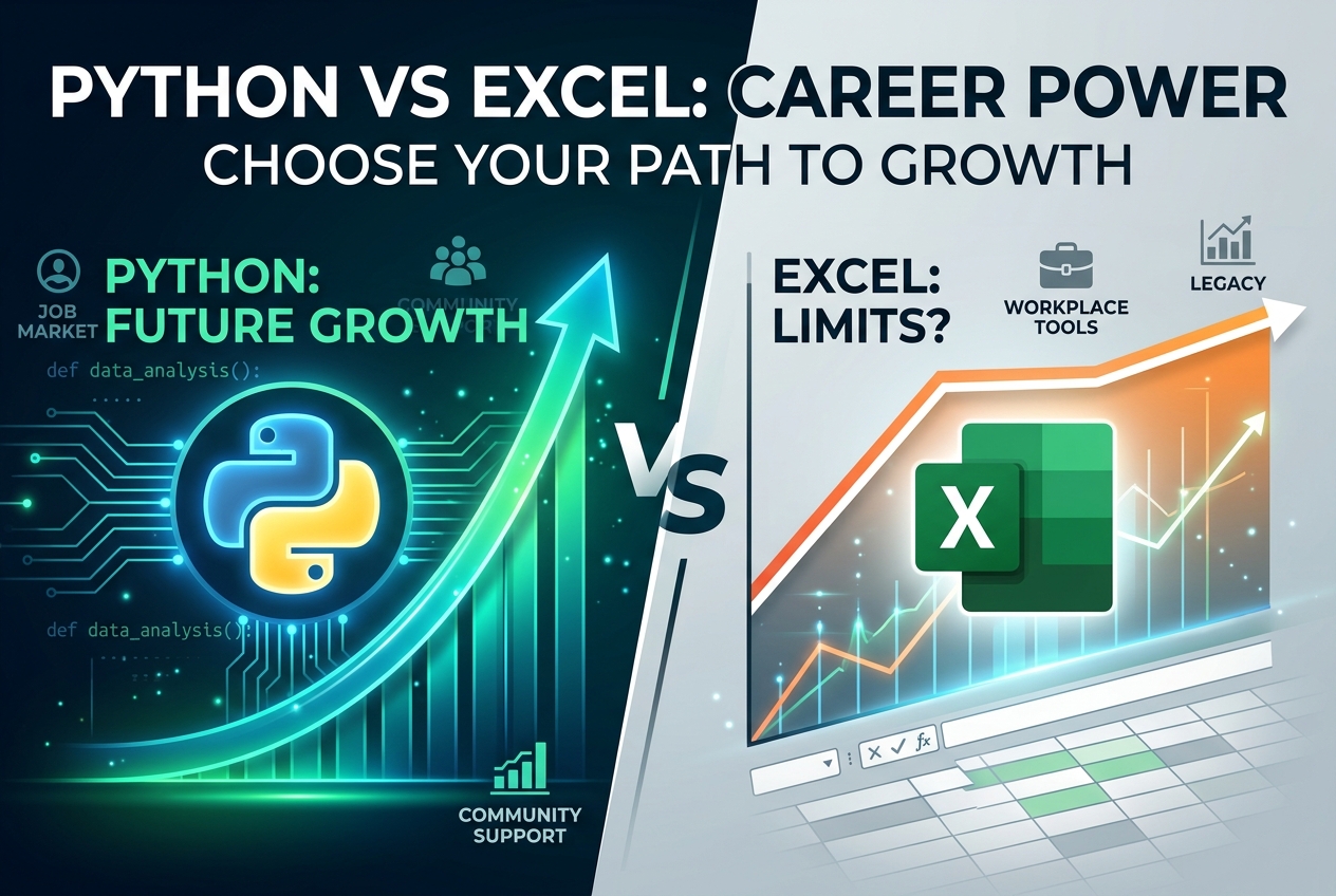 Why Python Outlasts Excel for Career Growth