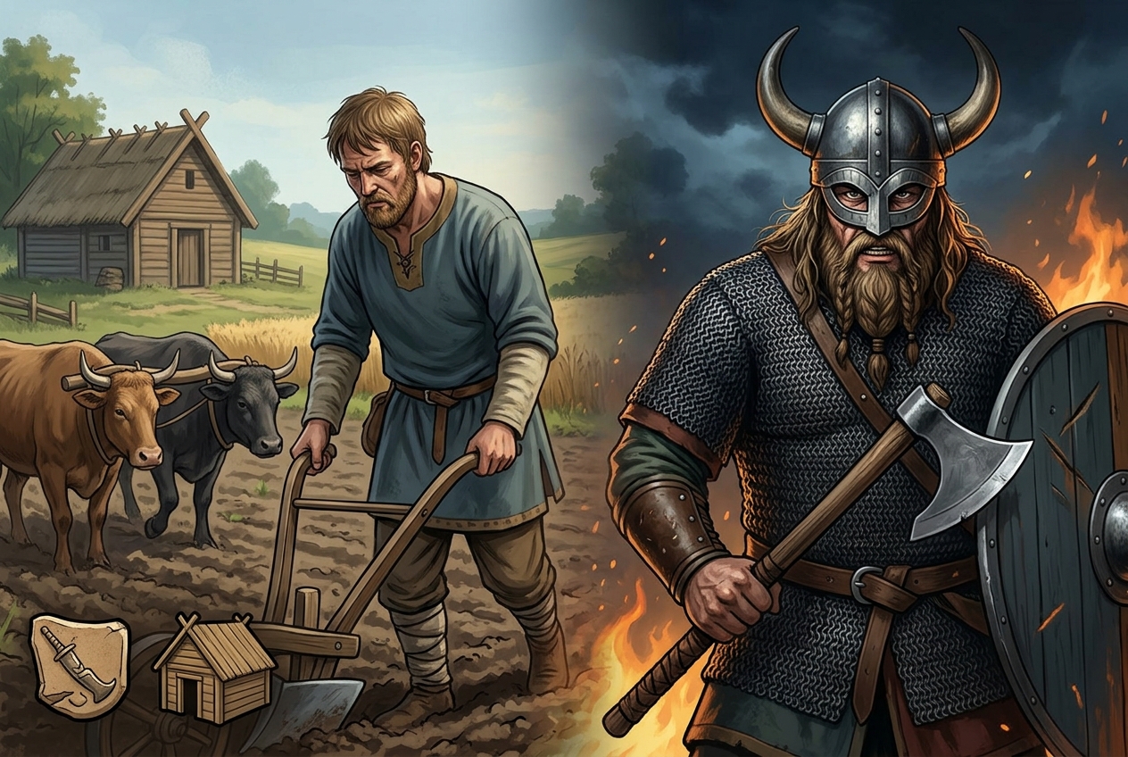 Le Viking que vous imaginez était surtout un fermier