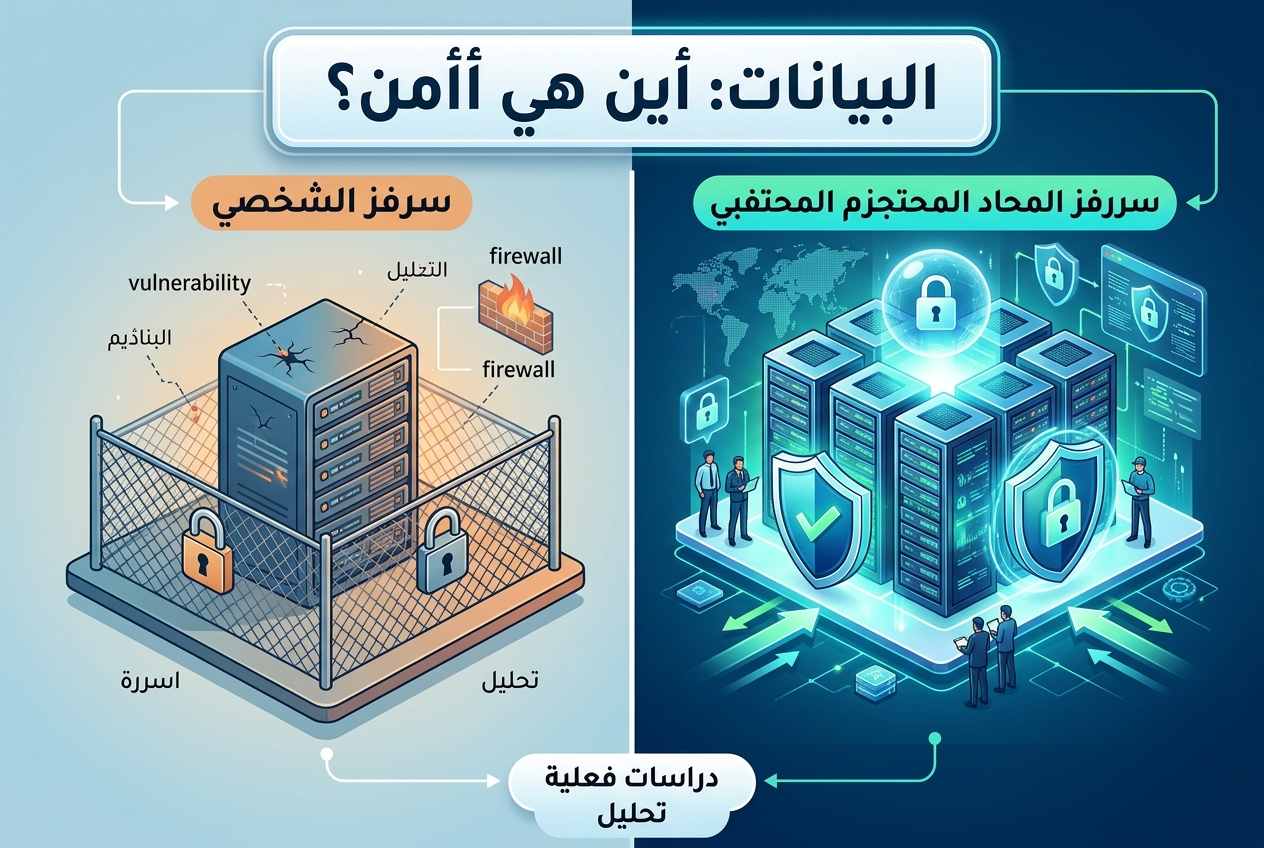 قد تحمي خوادم شخص آخر بياناتك أفضل منك