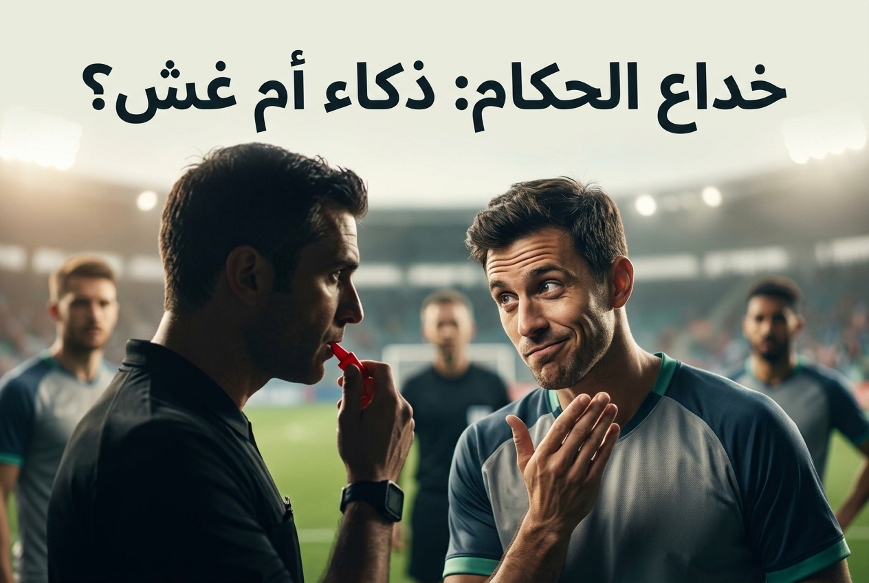 يتصرف الرياضيون بغرابة لأن القواعد تدفعهم لخداع الحكام