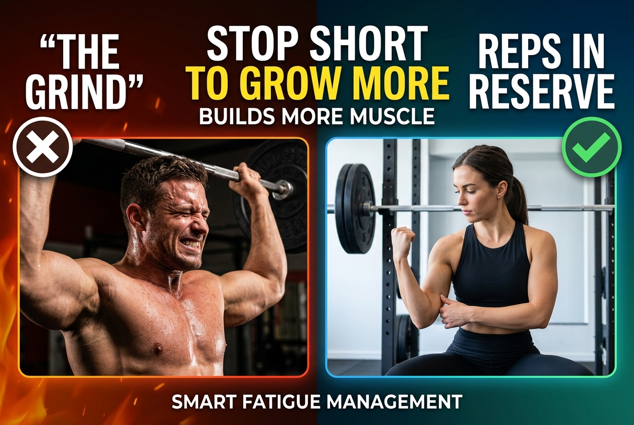 When Stopping Short Builds More Muscle Than Grinding On