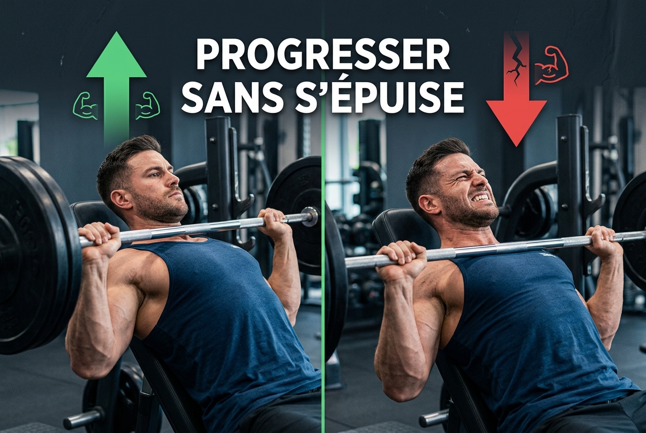 S’arrêter avant l’échec construit plus de muscle que s’épuiser jusqu’au bout