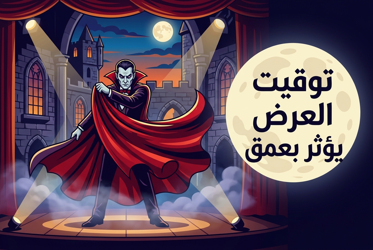 التخطيط لعروض دراكولا حول عيد الهالوين يجعلها أكثر تأثيرًا