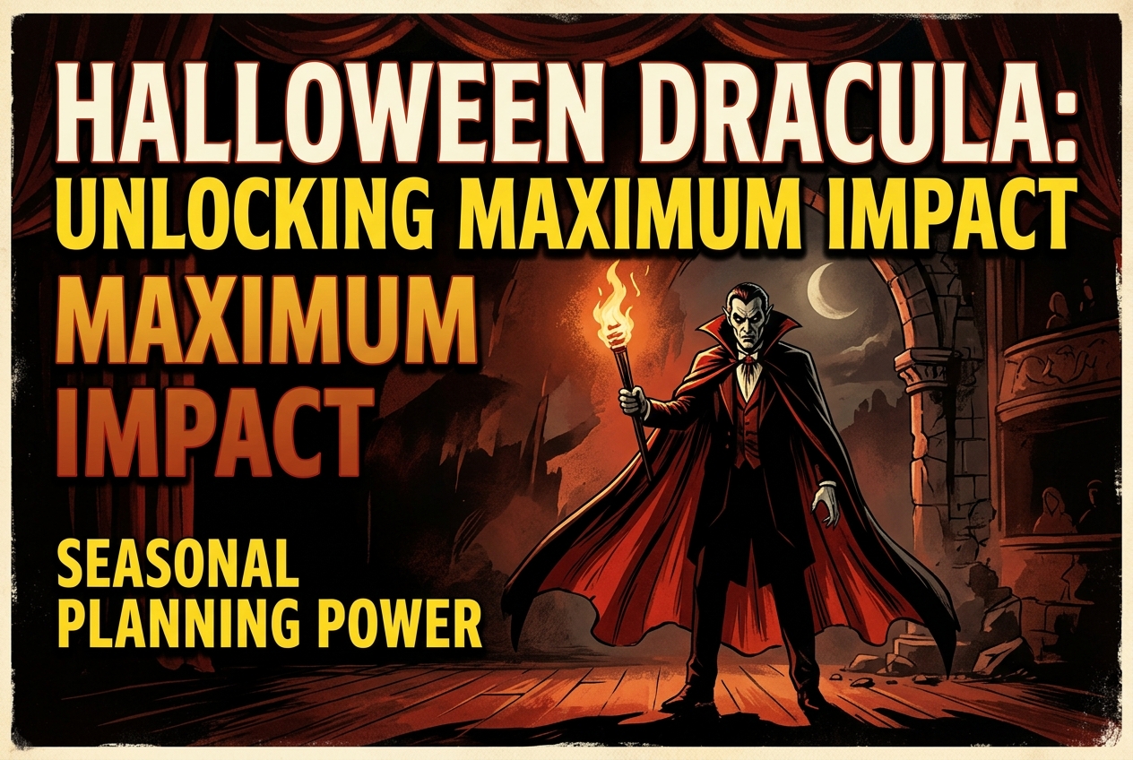 Planning Dracula Shows Around Halloween Makes Them More Powerful