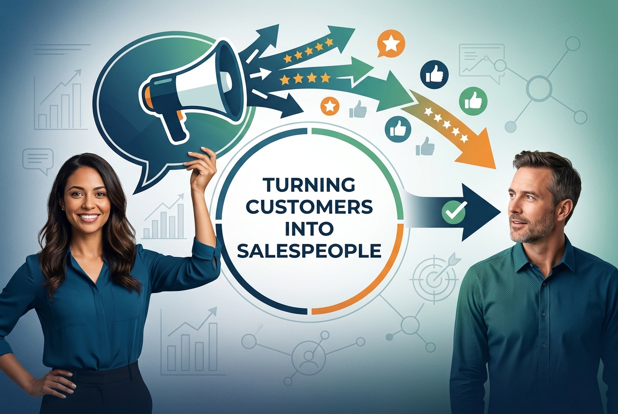 Turn Happy Customers Into Your Best Salespeople