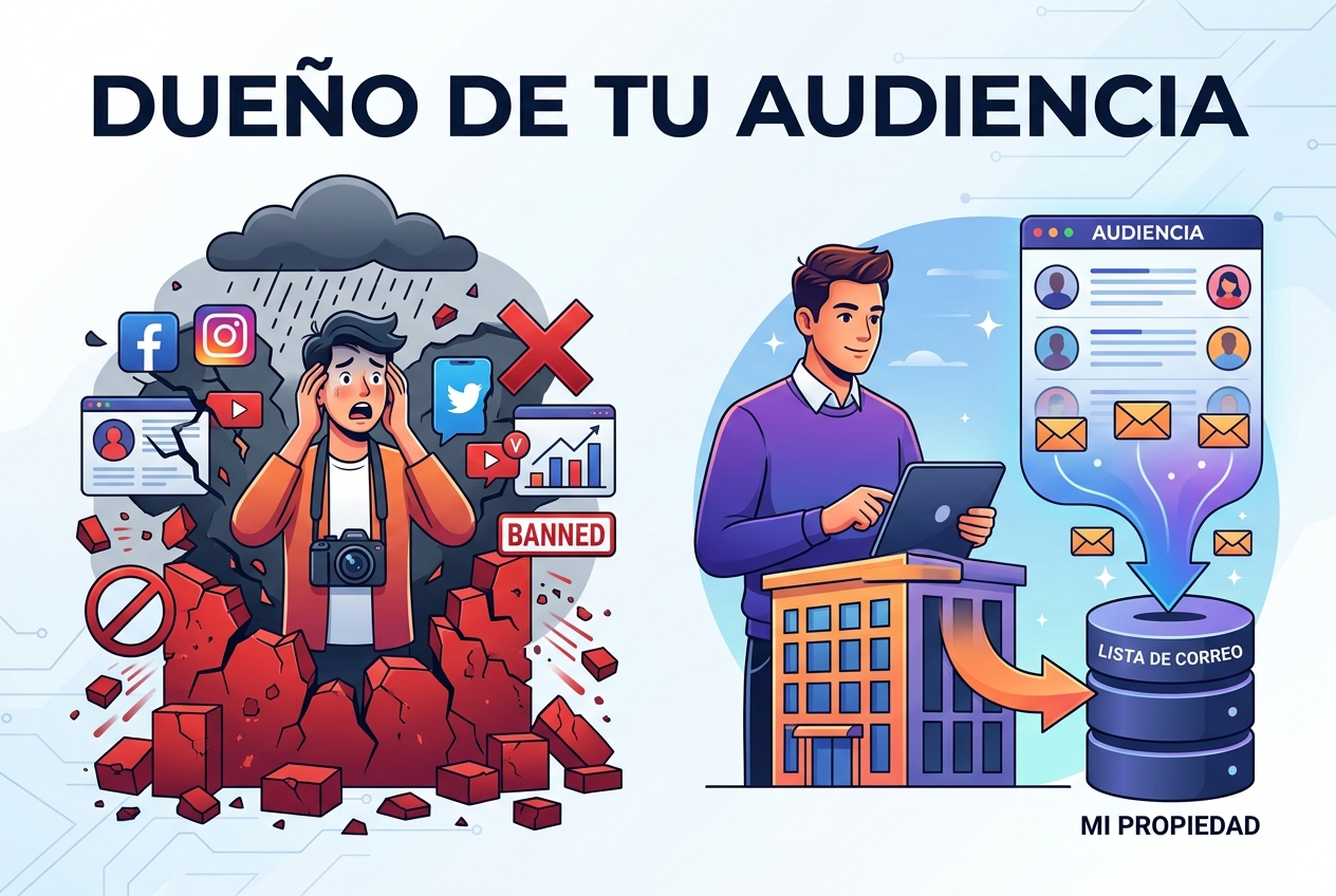 Creators Who Rent Their Audience Can Lose It Overnight