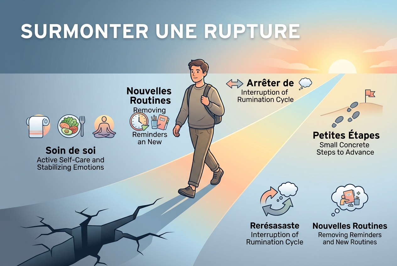 Qu'est-ce qui vous aide vraiment à surmonter une rupture ?