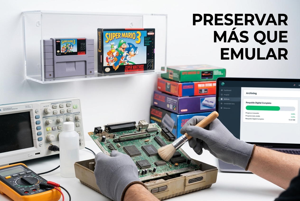 La emulación por sí sola no salvará los juegos antiguos