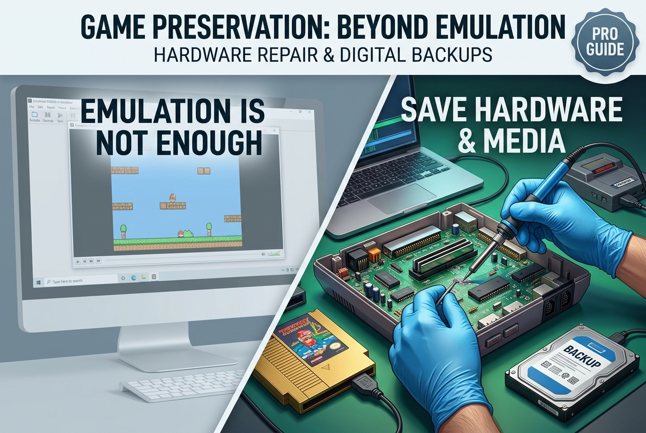 Emulation Alone Won't Save Old Games