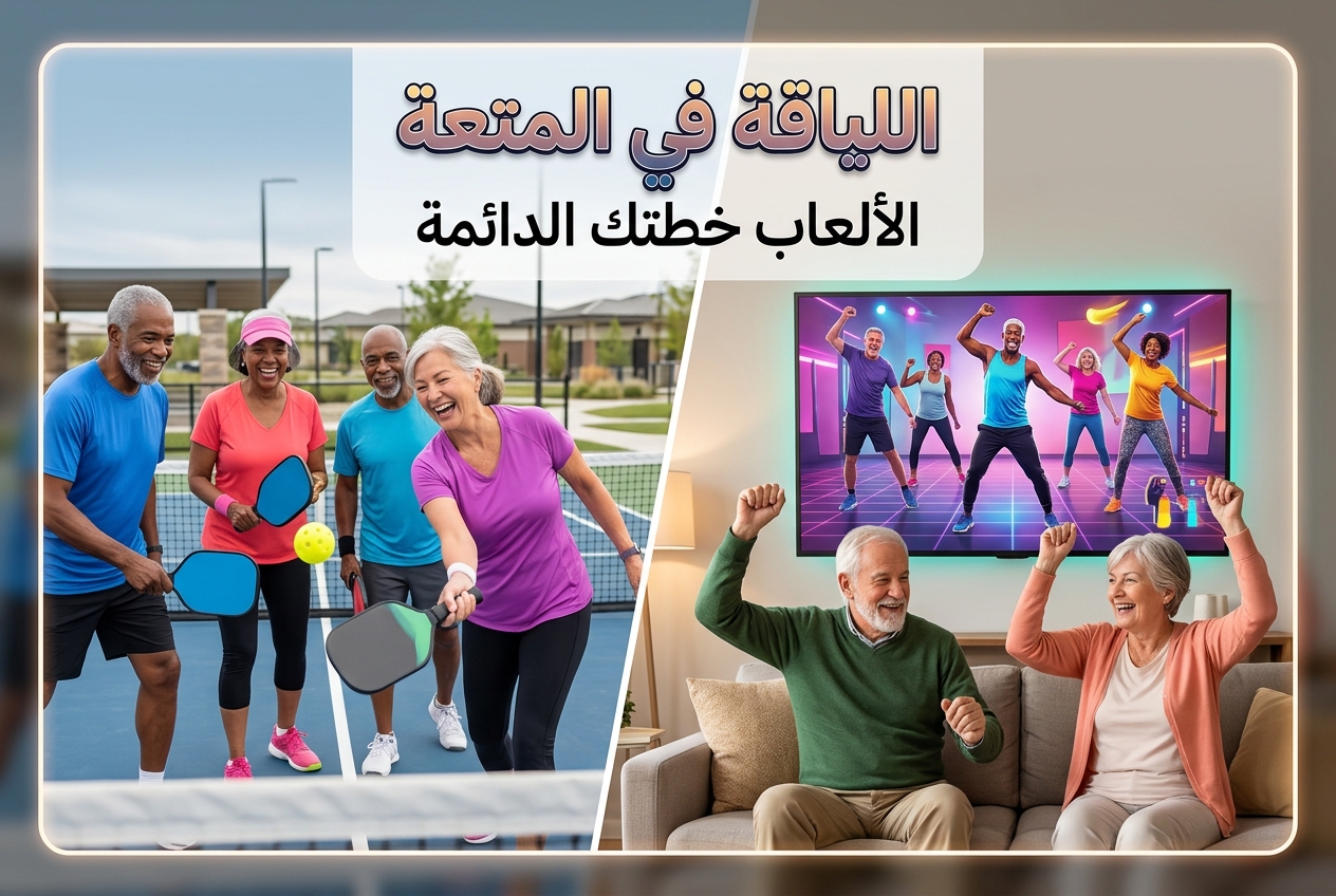 الألعاب، وليس تمارين الصالة الرياضية، هي أفضل خطة لياقة بدنية مدى الحياة