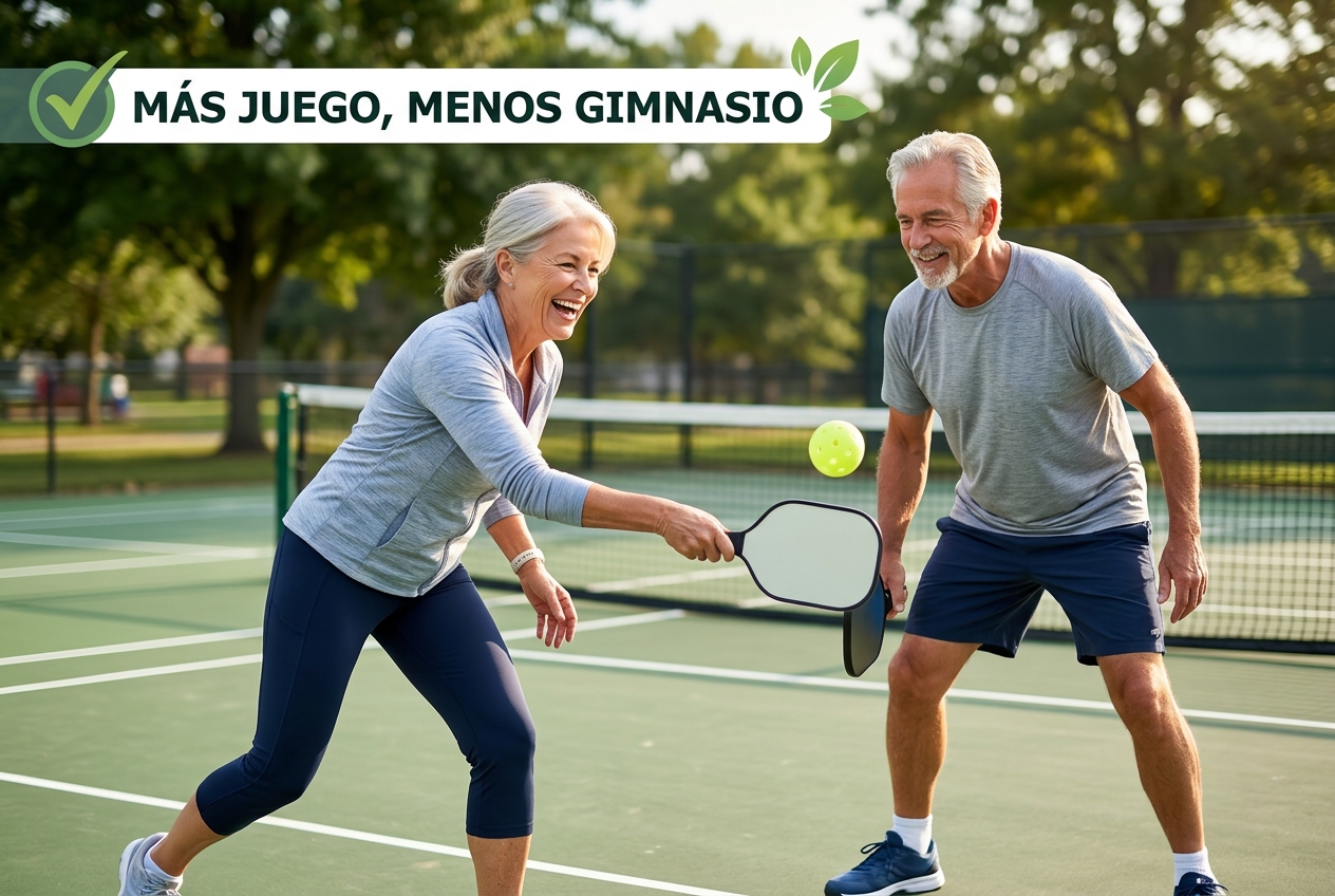 Los juegos, no los entrenamientos en el gimnasio, son el mejor plan de fitness para toda la vida